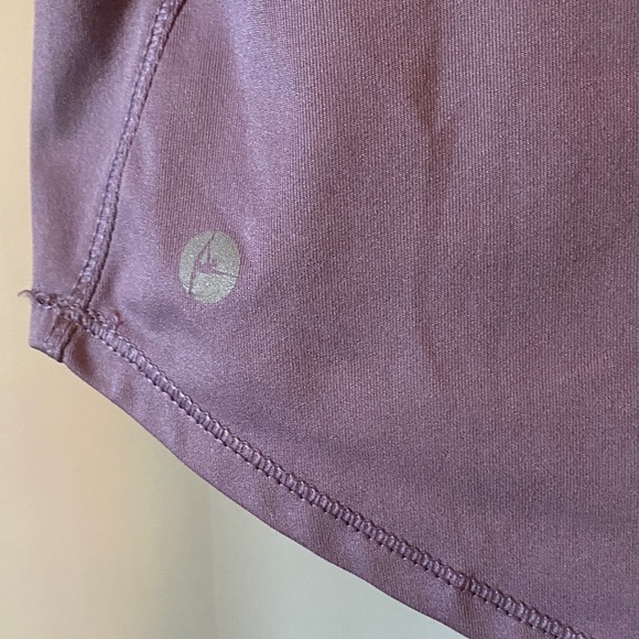 Women's Athletic Purple Sleeveless Top - Picture 3 of 3